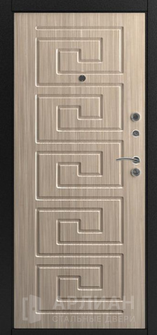 Фото №2 «Эксклюзивная дверь с боковыми витражными вставками №21»