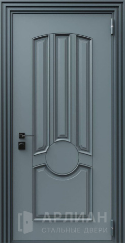 Фото «Трехконтурная металлическая дверь с покрытием антрацит для приятного микроклимата №4»